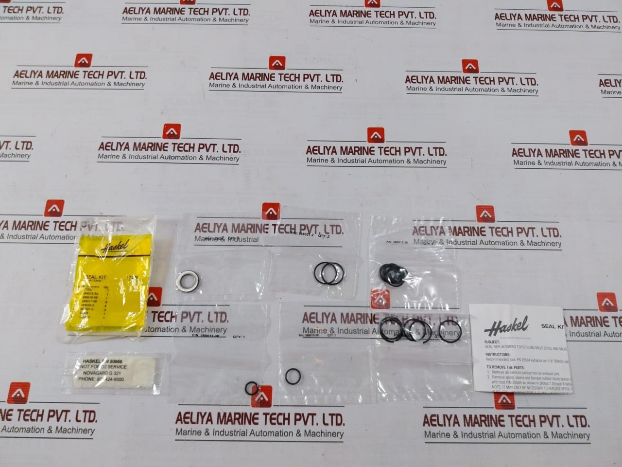 Haskel 17329 Air Cycling Seal Kit 30292995