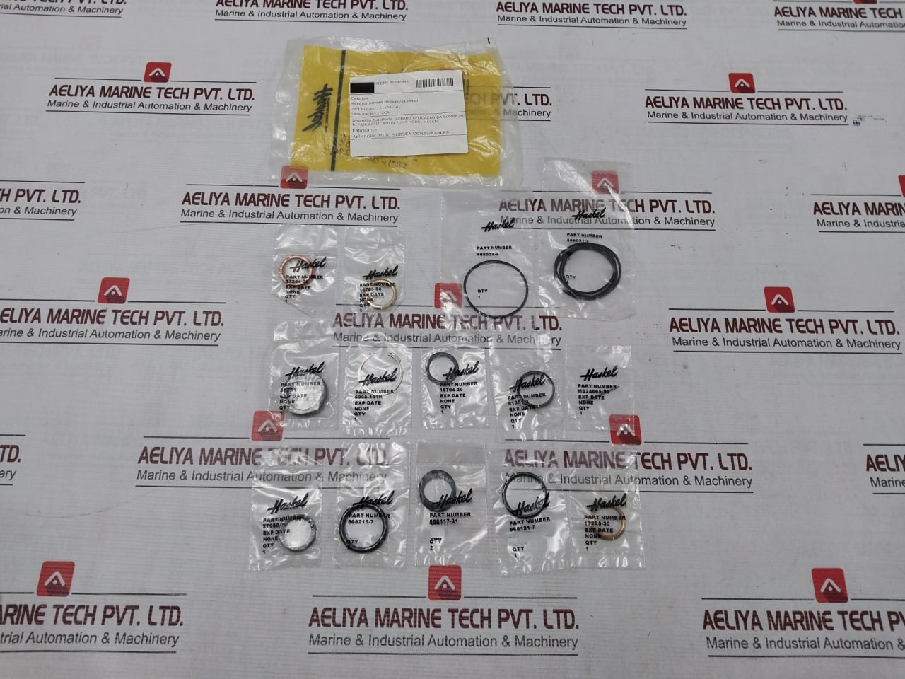 Haskel 51544-30 Pump Repair Seal Kit Ms24665-90 5008-131H