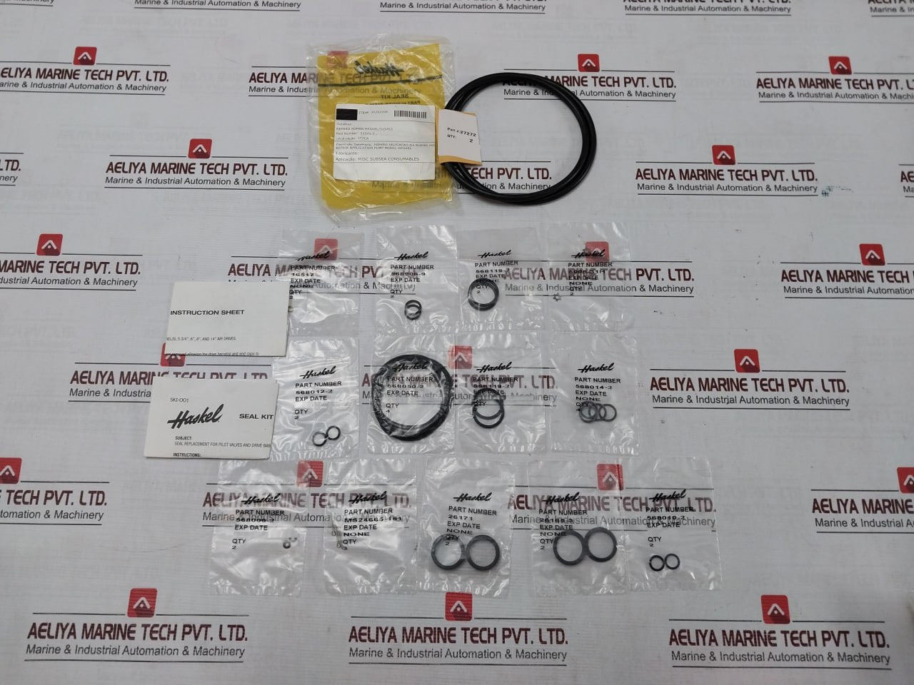 Haskel 51545-3 Air Drive Seal Kit Ski-001