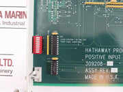 Hathaway Process 309208-002 Positive Input Scanner Assy Rev.A