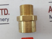 Lot of 2X Hawke 476/1A/M20/1/2NPT Cable Gland M20 Male x 1/2in Adapter