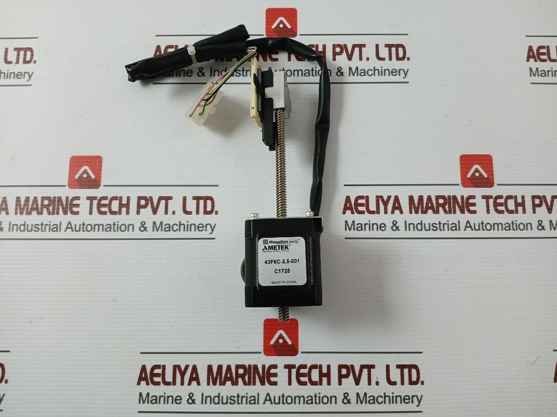 Haydon Kerk 43F6C-2.5-001 Stepper Linear Actuator W/ Injector Assy