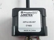 Haydon 43F4J-05-057 43000 Series Hybrid Stepper Motor Linear Actuator Rev B