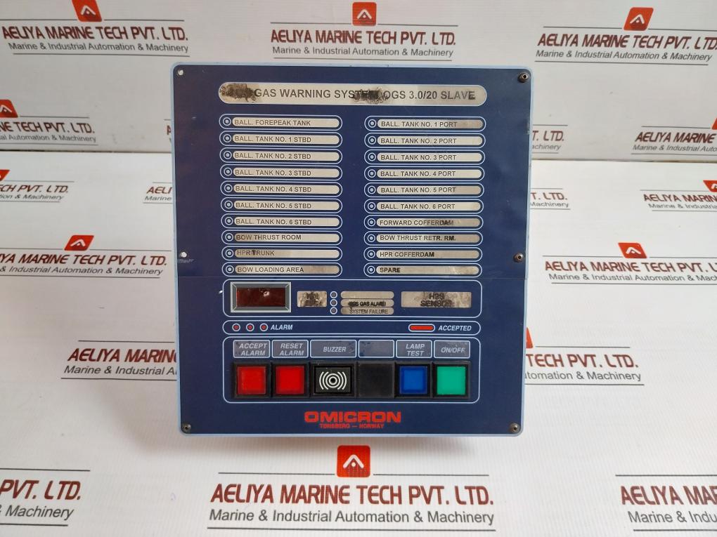 Hazard Monitoring System Slave Module Part No. Ogs 3.0/20 Omicron