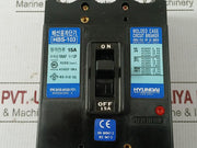 Hbs-103 Molded Case Circuit Breaker 15a By Hyundai