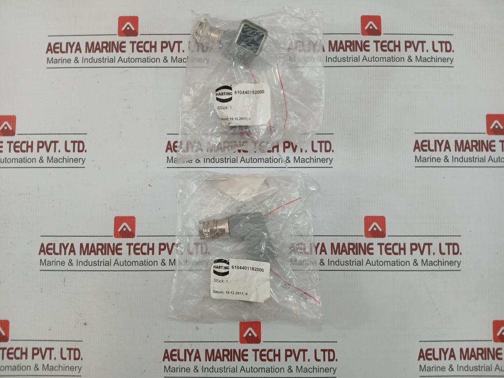Heavy Duty Socket Contact Connector Harting 6104401 182000