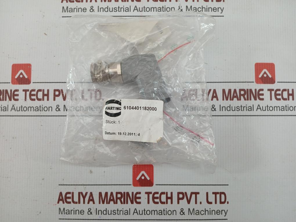 Heavy Duty Socket Contact Connector Harting 6104401 182000