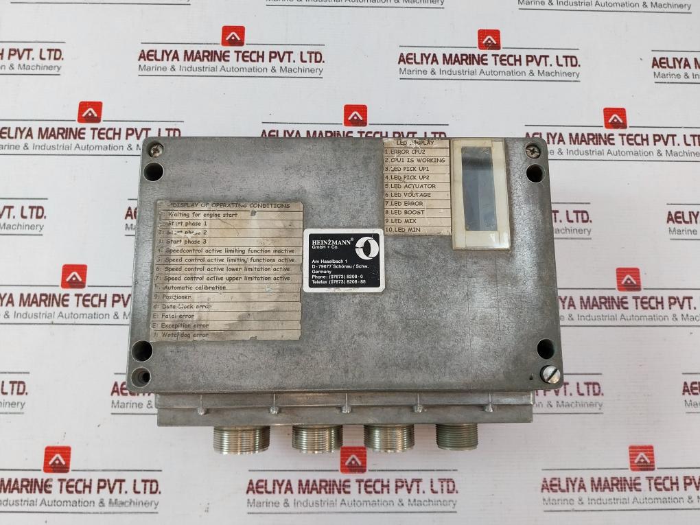 Heinzmann Dc901-03 04.0.34 Control Unit