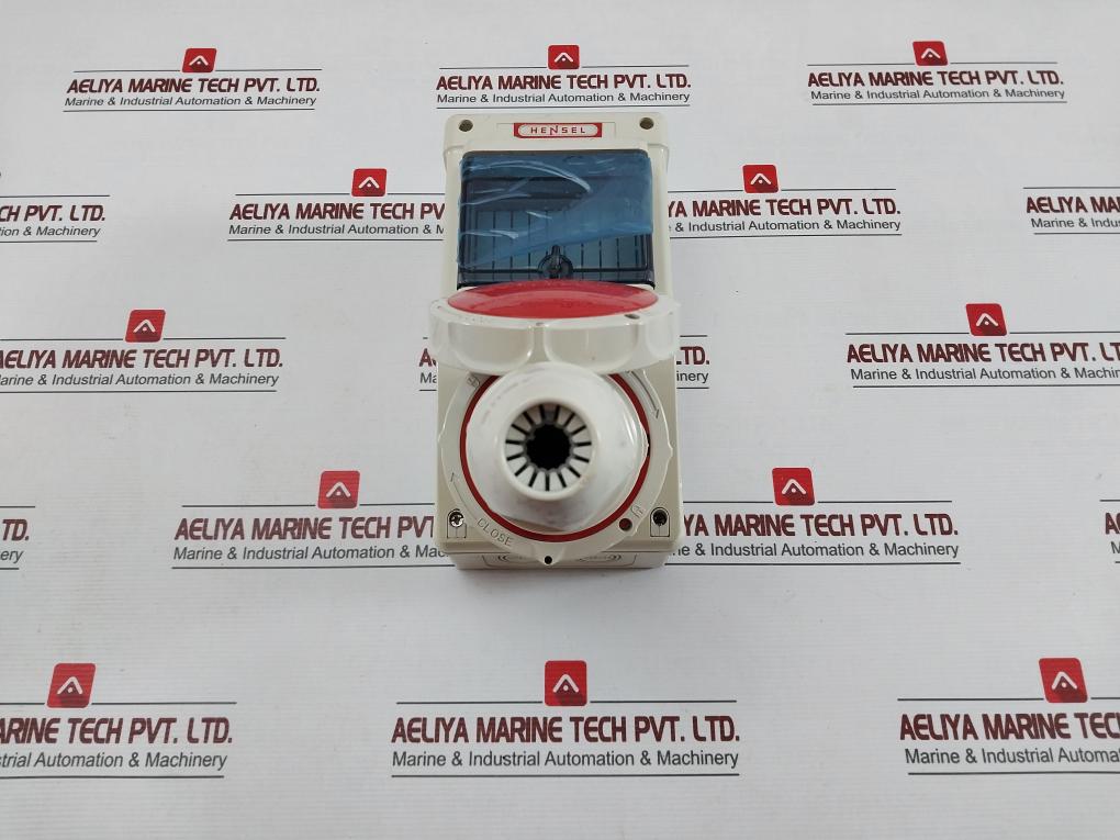 Hensel Ar 139 Ts Wall Socket With Din-rail Ip67 Used