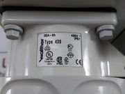 Hensel Ar 139 Ts Wall Socket With Din-rail Ip67 Used