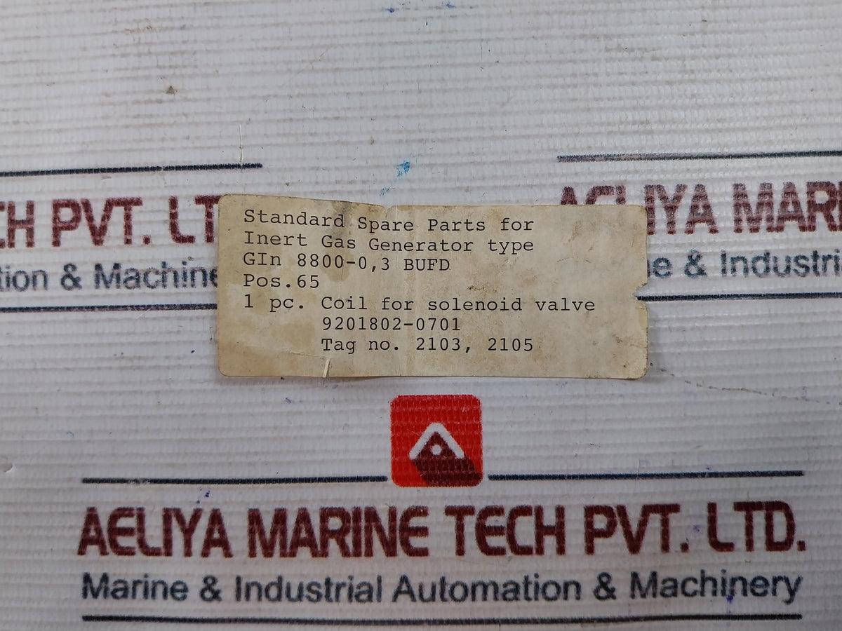 Herion 0700 Solenoid Valve Coil 110V 60Hz