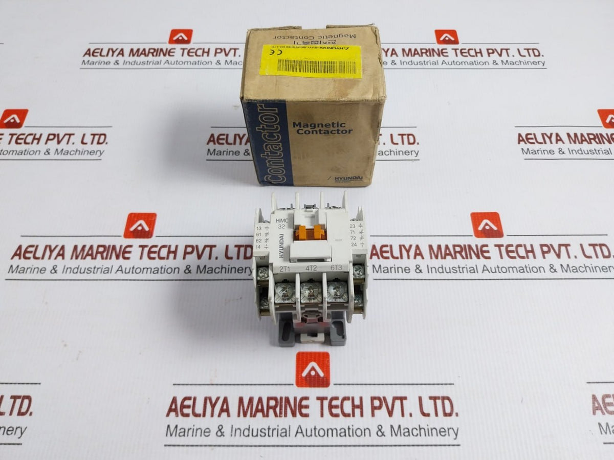 Hg02001-1005a Magnetic Contactor Himc 32 By Hyundai 200-220v 60hz
