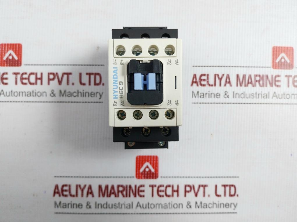 Hgc 9 Magnetic Contactor 25a 50/60hz Brand Hyundai