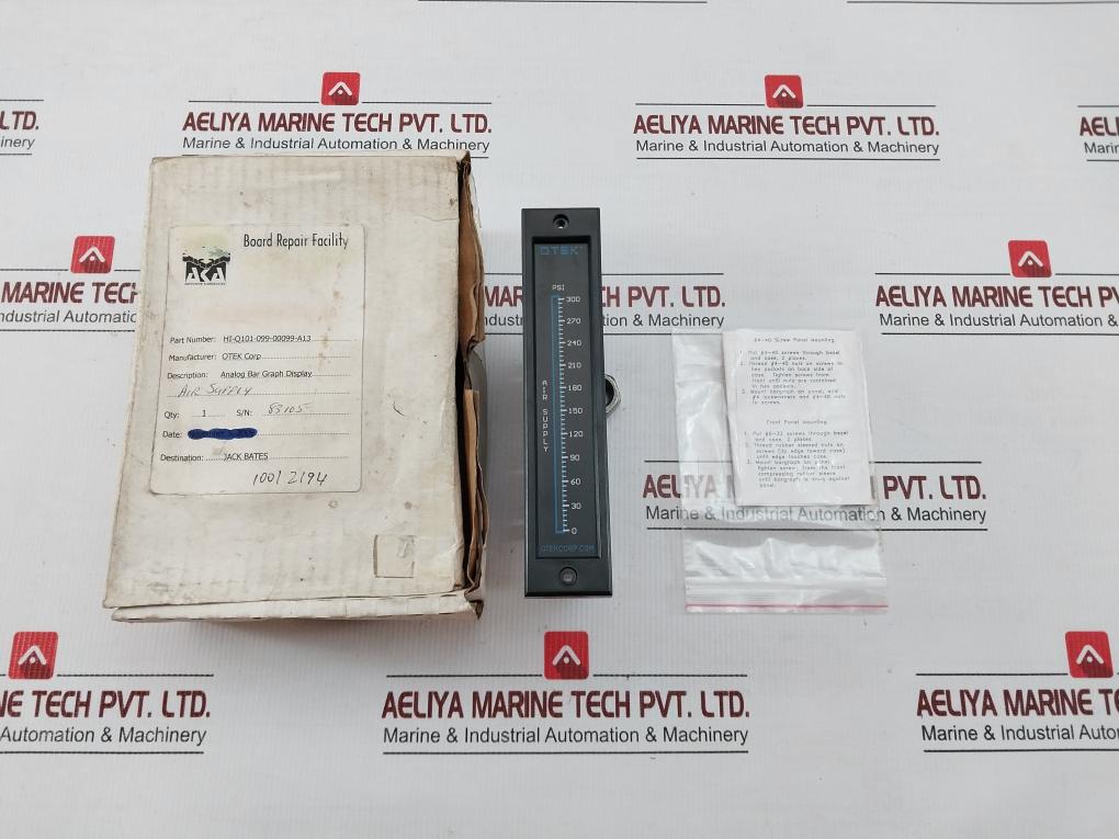 Hi-Q101-099-00099-A13 Analog Bar Graph Display By Otex