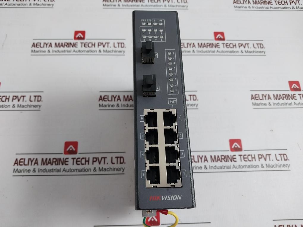 Hikvision Ds-3T0310P 4/8 Series Ethernet Switch 44–57V Dc 5.6–4.4A