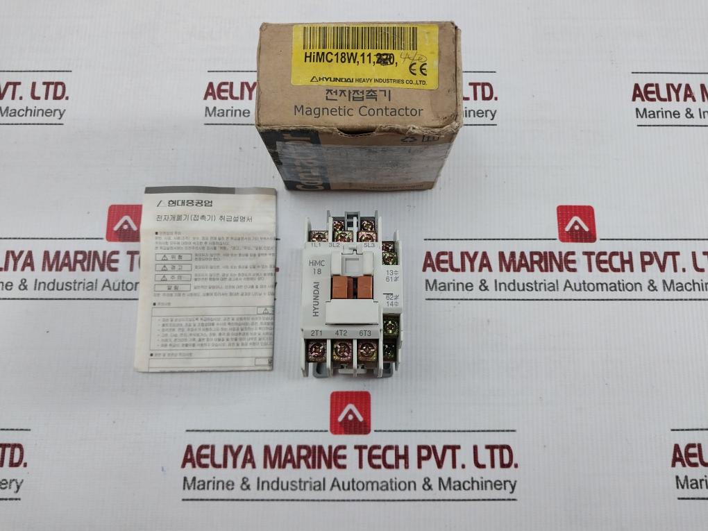 Himc 18 Ac Magnetic Contactor 750v/25a Brand Hyundai