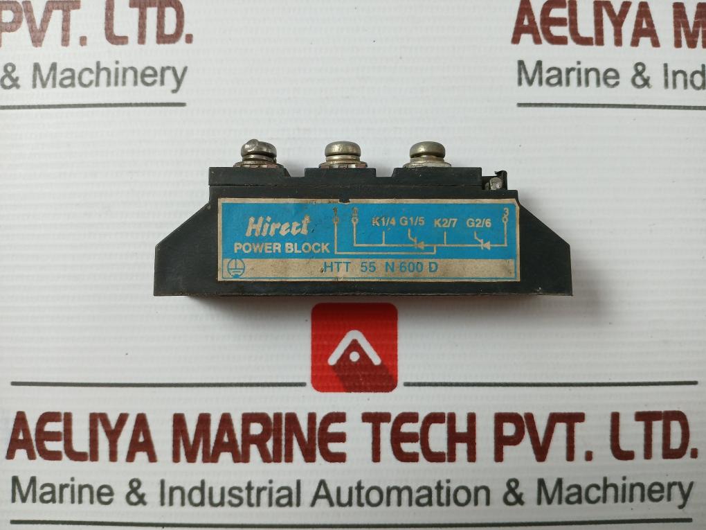 Hirect Htt 55 N 600 D Power Block Diode Module Used