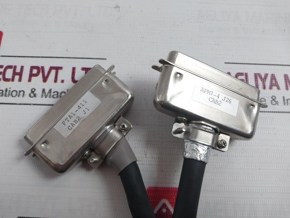 Hitachi Fta1-411 Programmer-printer Cable 4 Meter Apm1-4 J26