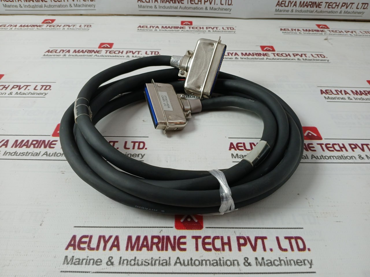 Hitachi Fta2-406 Programmer-printer Cable 3 Meter Apm3-4 J25