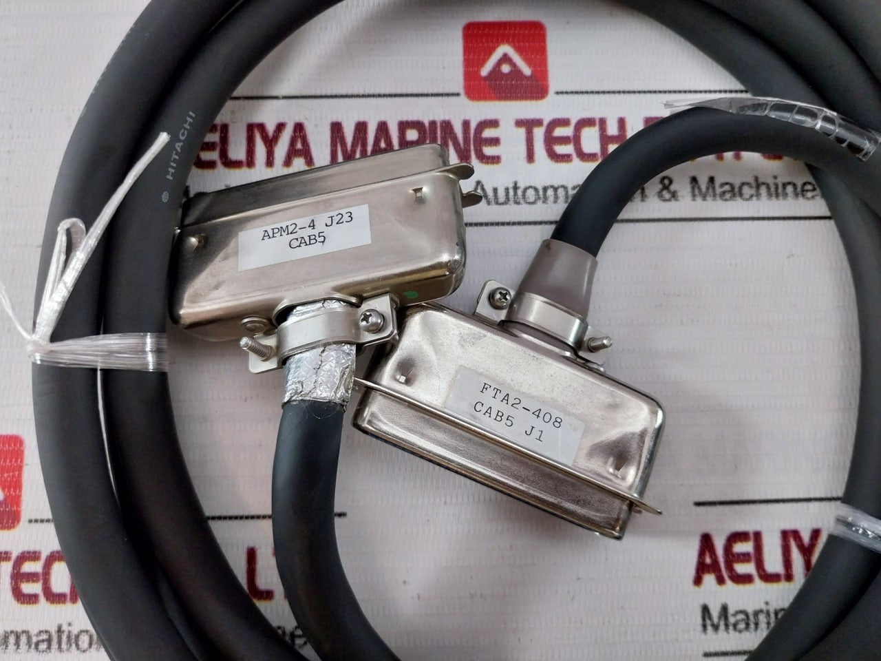 Hitachi Fta2-408 Programmer-printer Cable 3-meter Apm2-4 J23
