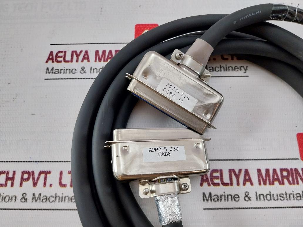 Hitachi Fta2-515 Programmer-printer Cable 3 Meter Apm2-5 J30