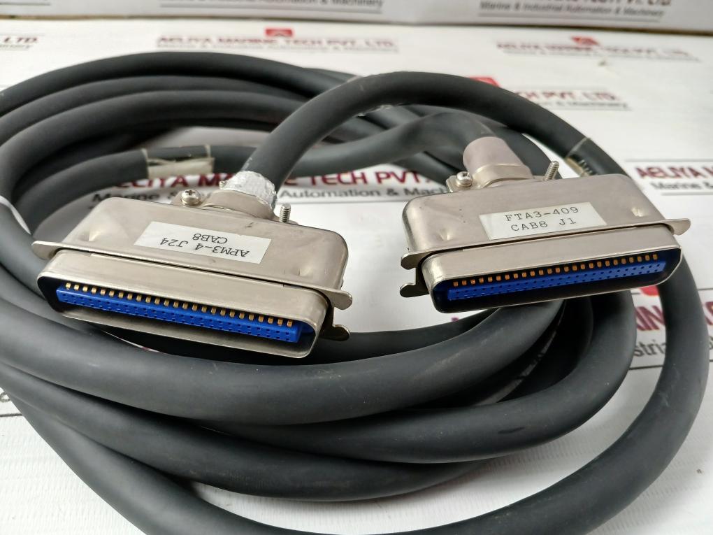 Phitachi Fta3-409 Programmer-printer Cable 4 Meter J-kfta04
