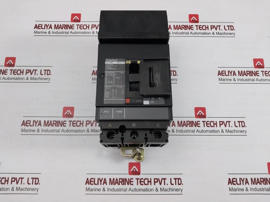 Hj 150 3 Pole Circuit Breaker By Square D/Schneider Electric Hja36070ca
