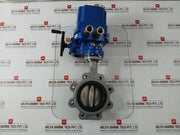 Hkc Hq-0083500100 Electric Part Turn Actuator Flanged W/ Butterfly Valve 3Ph