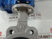 Hkc Hq-0083500100 Electric Part Turn Actuator Flanged W/ Butterfly Valve 3Ph