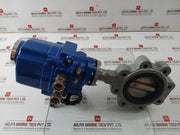 Hkc Hq-0083500100 Electric Part Turn Actuator Flanged W/ Butterfly Valve 3Ph