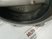 Hkc Hq-0083500100 Electric Part Turn Actuator Flanged W/ Butterfly Valve 3Ph