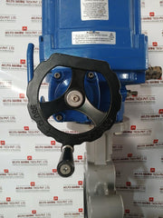 Hkc Hq-0603500000 Electric Part Turn Actuator Flanged W/ Butterfly Valve Dn350