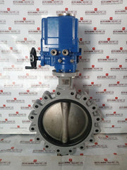 Hkc Hq-0603500000 Electric Part Turn Actuator Flanged W/ Butterfly Valve Dn350