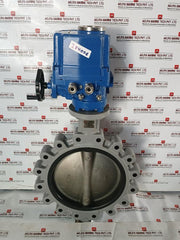 Hkc Hq-0603500000 Electric Part Turn Actuator Flanged W/ Butterfly Valve Dn350