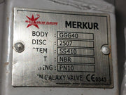 Hkc Hq-0603500000 Electric Part Turn Actuator Flanged W/ Butterfly Valve Dn350