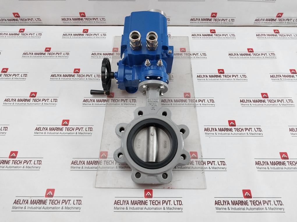 Hkc Hq-0083500100 Electric Part Turn Actuator Flanged W/Butterfly Valve