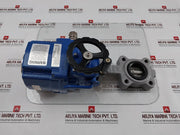 Hkc Hq-0083500100 Electric Part Turn Actuator Flanged W/Butterfly Valve 80 Nm