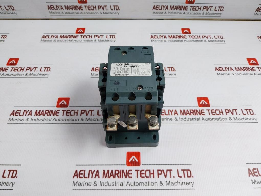 Hmc50w22 Magnetic Contactor 750v 50/60hz By Hyundai