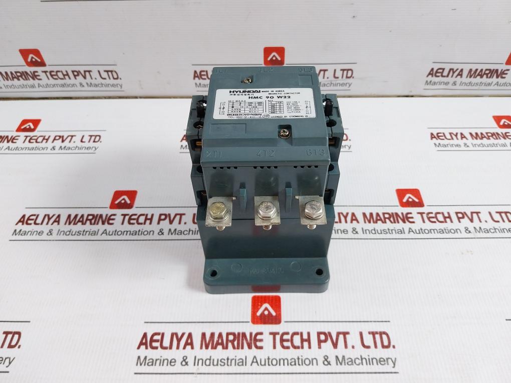Hmc 90 W22 Magnetic Contactor 220v 50/60hz Brand Hyundai