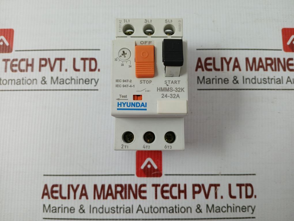 Hmms-32k Manual Motor Starter Hyundai 690v 50/60hz