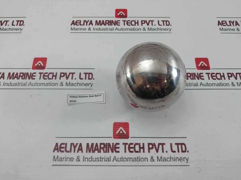 Stainless Steel Ball 4in Hollow Ss316