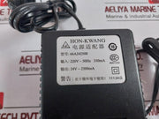 Hon-kwang 66A242500 Ac Adapter Power Supply 220V-50Hz 350Ma