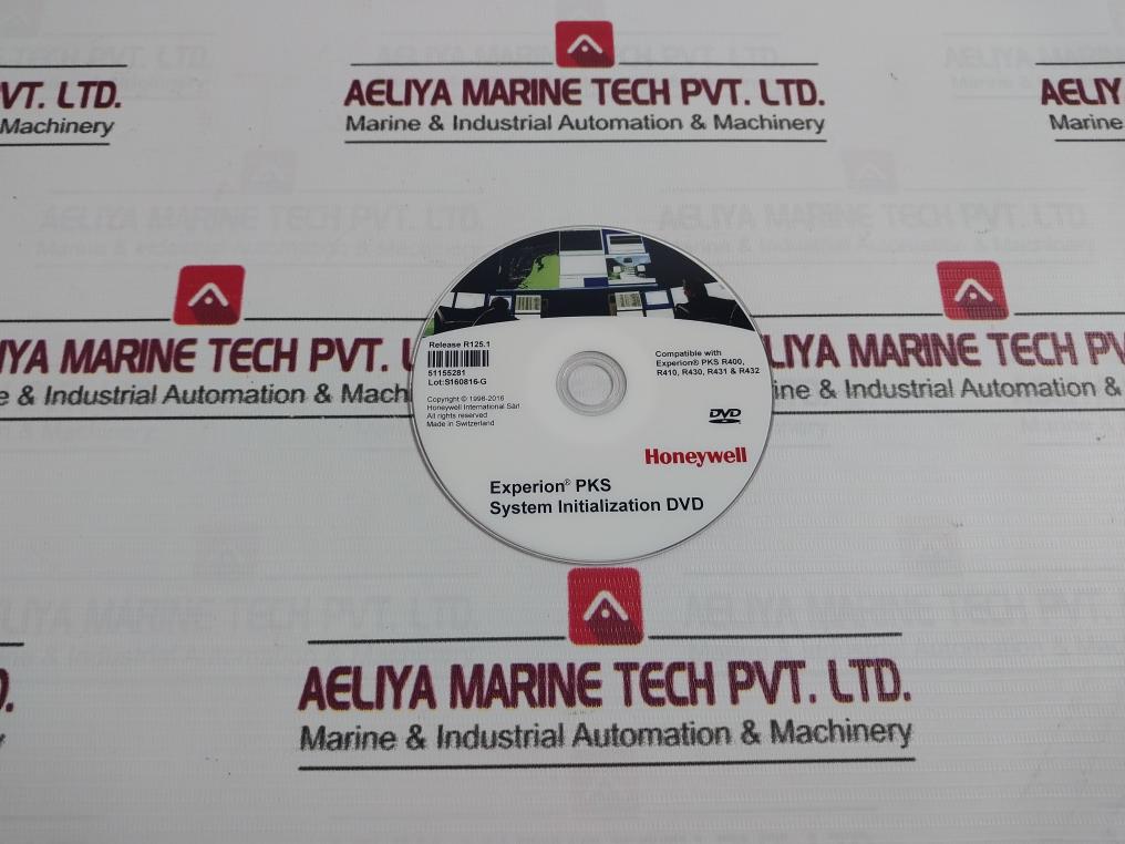 Honeywell 51155281 Pks System Initialization Dvd