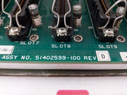 Honeywell 51401618-100 15 Slot Siom Backplane System Assembly 51402599-100 Rev-b