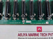 Honeywell 51402599-100 15 Slot Siom Backplane Rack System Rev: D 51401618-100