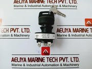 Honeywell 84830 Keylock Switch, 12Vdc 20A, 24Vdc 10A, 48Vdc 4A