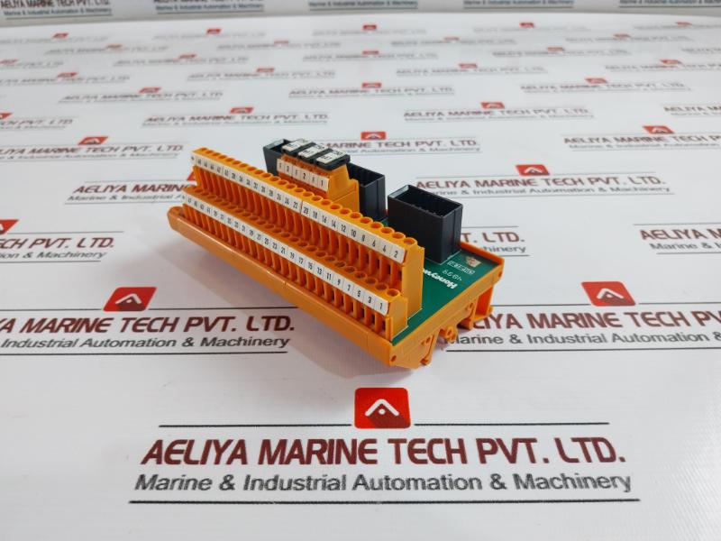 Honeywell Fta-t-01 Pc Board + Weidmuller Terminal Block Module