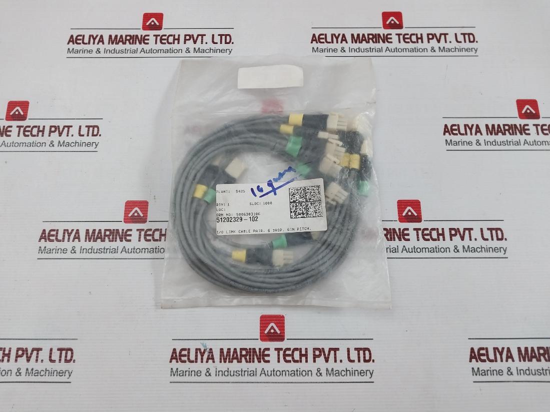 I/O Link Cable Set Honeywell 51202329-102 Rev D