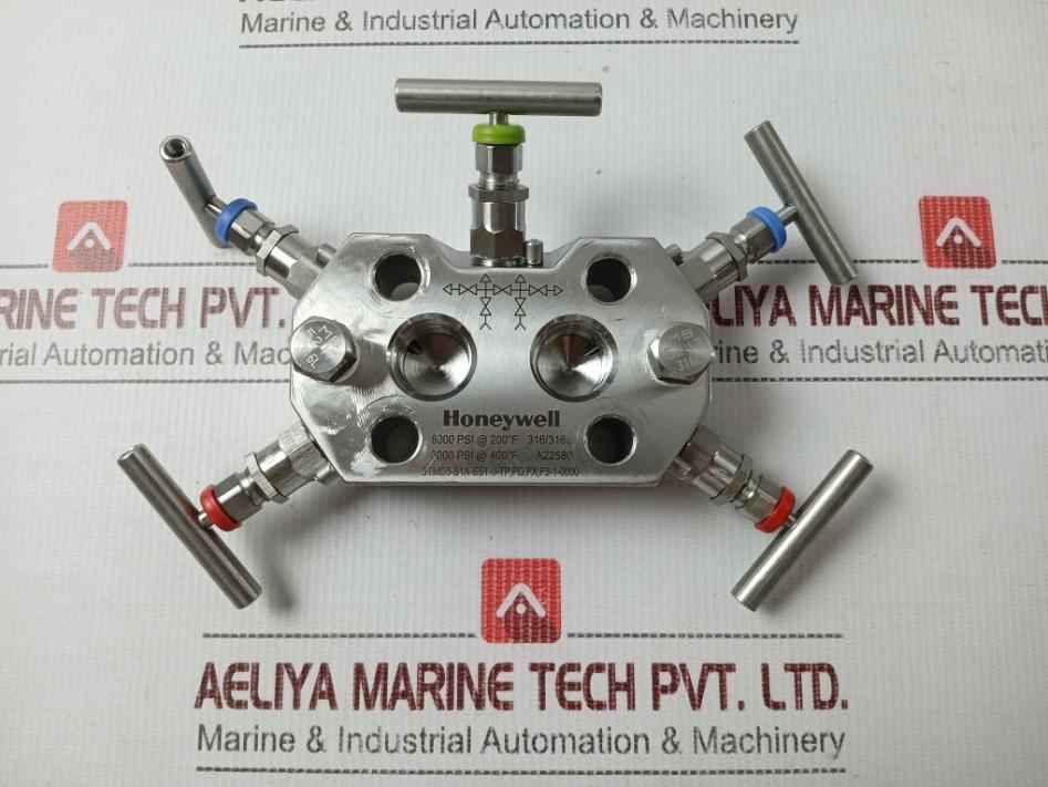 Honeywell Stmd5-s1A-ss1-0-tp,Fg,Fx,F3-1-0000 5 Valve Wide Body Manifold
