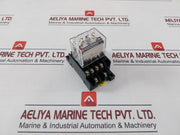 Honeywell Szr-ly4-n1 Power Relay With Socket Szx-slf-14 24Vdc 20A 10A @ 250Vac